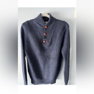Vintage REI Men’s Wool Blend Blue Sweater Sz M